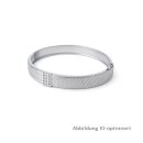 Silberner Armreif mit Zirkonia – 925 Silber,...