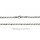 Panzerkette Silber 925 rhodiniert – ca. 50 cm | 3,5 mm – hochwertige, polierte Silberkette mit stabilem Karabiner