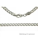 Panzerkette Silber 925 rhodiniert – ca. 50 cm | 4,0...