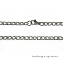 Panzerkette Edelstahl poliert – ca. 55 cm | 4,6 mm...