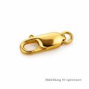 Karabinerverschluss Gold 375 poliert – ca. 13,7 mm...