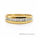 Eleganter Damenring aus 333 Gold mit funkelnden Zirkonia...