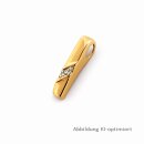 Gleiter Anhänger aus 333 Gelbgold mit Zirkonia...