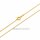 Rundankerkette aus 333 Gelbgold – ca. 1,3 mm | 42 cm