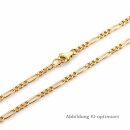 Figaro Halskette Gelbgold 333 (8 K) – poliert, 45...