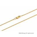 585 Gelbgold Halskette Mauskette 45 cm – fein...