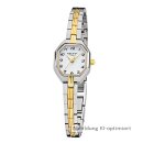 Regent Damenuhr Blockband bicolor F-1685