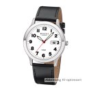 Regent Herrenuhr Lederband schwarz  Datum 5 Bar - F-788