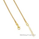 Silberarmband 925 vergoldet – feines Kugelarmband mit Verlängerungskette und Karabinerverschluss