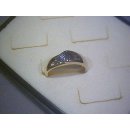 Damenring Diamant Brillantring echt Gold 585 poliert Ringweite 53