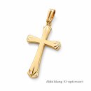 Kreuzanhänger Gold 333 – klassisches Goldkreuz...