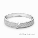 Silber Armreif 925 rhodiniert mit Zirkonia –...