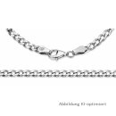 Panzerkette 925 Sterling Silber rhodiniert 50 cm –...