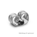 1 Paar Edelstahl Ohrmuttern poliert 4 x 6 mm – Ohrstecker-Verschlüsse