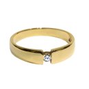 Verlobungsring Brillantring, echt Gold 585 mit Diamant...
