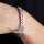Massives Edelstahl Panzerarmband 20,5 cm – poliertes Herrenarmband mit Karabinerverschluss