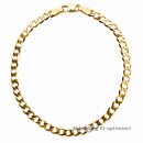 Armband Gold 333 Gelbgold – poliertes Panzerarmband...