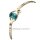 Stormuhr TEMTRESS CHARM GOLD-TEAL 47013/GD/T