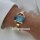Stormuhr TEMTRESS CHARM GOLD-TEAL 47013/GD/T