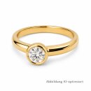 Eleganter Verlobungsring aus Gold 585 mit 0,35 ct Diamant...