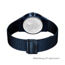 Bering Herrenuhr Tag Datum Sunray blau  Edelstahl Matt Saphirglas 3 ATM 15940-393