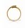 Damenring aus 585 Gelbgold mit 12 Brillanten, zusammen 0,24 ct H/Si Ringweite 56
