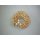 Brosche Anstecknadel echt Gold 585 mit Akoya Perlen 34x35mm
