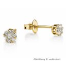 Ohrstecker 375 Gelbgold mit Zirkonia – funkelnde...