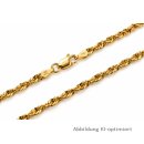 Singapurkette 925 Sterling-Silber vergoldet – 45...