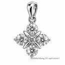 Kettenanhänger 925 Sterling Silber rhodiniert mit...