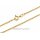 Halskette Ankerkette 925 Sterling-Silber vergoldet 1,6 mm – für Damen & Herren