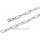 Damen Armband 925 Sterling-Silber rhodiniert – moderne Gliederkette 19 cm