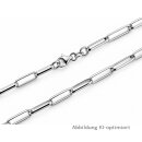 Damen Halskette 925 Sterling-Silber rhodiniert –...