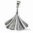 Ginkgo-Anhänger aus 925 Sterling-Silber –...