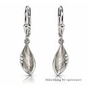 Elegante Ohrpendel aus 925 Sterling Silber mit Zirkonia...