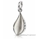 Eleganter Tropfen-Anhänger aus 925 Sterling Silber...