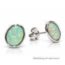 Elegante Ohrstecker aus rhodiniertem 925 Sterling Silber...