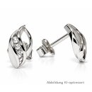 Silber Ohrstecker 925 Sterling Silber mit Zirkonia...