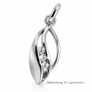 Silber Anhänger 925 Sterling Silber mit Zirkonia...