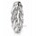 Damenring 925 Sterling-Silber rhodiniert mit Zirkonia – Flechtdesign – ca. 4 mm