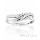Damenring aus 925 Sterling Silber – Rhodiniert,...