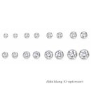 Ohrstecker aus 925 Sterling Silber – Rhodiniert,...