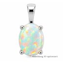Opal Anhänger 925 Sterling Silber rhodiniert –...