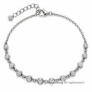 Silberarmband 925 mit funkelnden Zirkonia in...