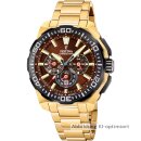 Festina Herrenarmbanduhr Chrono Bike F20727/3 gold/braun...