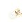 Herzanhänger mit Perle, 333 Gold, poliert 8x5mm