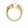 Damenring mit Perle und Brillanten echt Gold 585 Ringweite 54