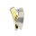 Anhänger Gleiter Silber 925 bicolor teilvergoldet Zirkonia 12x7mm