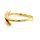 Brillantring filigran echt Gold 585 matt/Glanz Ringweite 56