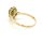 Damenring Gold 585 Zirkonia grün weiß Ringweite 56